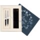 Christmas gift box navy blue