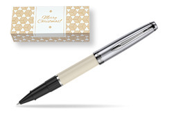 Waterman Rollerball Pen Embleme Ecru CT