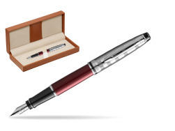 Waterman Fountain Pen Expert DeLuxe Dark Red CT