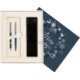 Christmas gift box navy blue