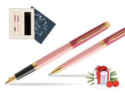 Waterman set Fountain pen + Ballpoint Pen HÉMISPHÈRE COLOR-BLOCK PINK GT