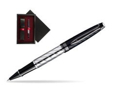 Waterman Expert Precious CT RollerBall  single wooden box  Black Single Maroon