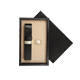 Single Wooden Box Black Ecru